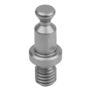 KIPP Tige de serrage M06 D6 H16 Forme B acier inoxydable trempé