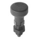 KIPP Vergrendelpen met toestandssensor M16x1,5 D=8 Vorm D vergrendelingsgroef KO Gr. 3