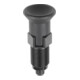 KIPP Vergrendelpen Premium M10 x 1 D=5 Vorm C