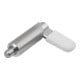 KIPP Verrou de blocage finition lisse D8 x 20 mm Forme F avec douille et capuchon