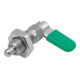 KIPP Verrouillage M12x1,5 D=6 SW12 Forme D Écrou capuchon
