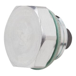 KIPP Verschlussschraube D 24,5 G3/8 SW 22 Aluminium magnetisch