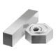 KIPP Vis excentrique de serrage hexagonale M08 x 15 en laiton acier traité