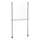 KIPP Vloerstandaard Acrylglas 850 x 850 x 4 mm H 1880 B 900