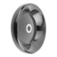 KIPP Volant à disque D1=125 Alésage D2=12H8 Duroplast Acier nickelé