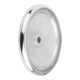 KIPP Volant à disque similaire DIN950 Ø200 Aluminium sans poignée Perçage de centrage Ø18H7
