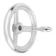 KIPP Volant à main DIN950 125 mm Aluminium Poignée boule