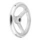 KIPP Volant DIN 950 Aluminium Ø 100 Alésage 10H7