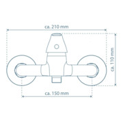 KIRCHHOFF ATHOS PLUS Duscharmatur, Chrom-4