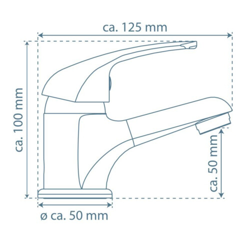 KIRCHHOFF ATHOS PLUS Waschtisch- Armatur, Chrom