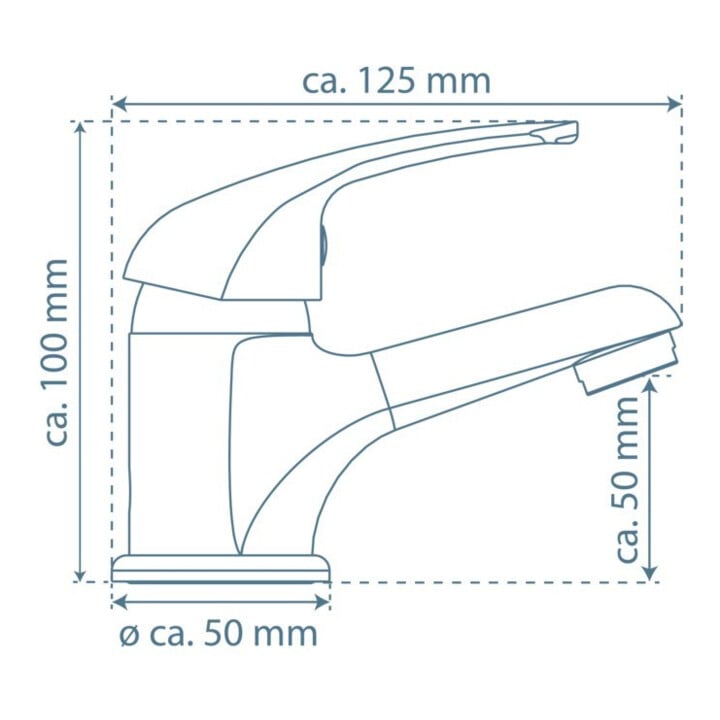 KIRCHHOFF ATHOS PLUS Waschtisch- Armatur, Chrom