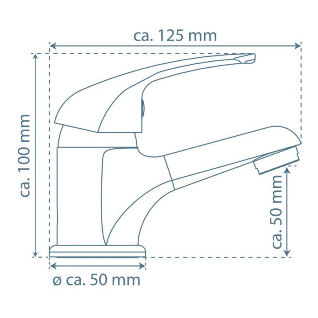 KIRCHHOFF ATHOS PLUS Waschtisch- Armatur, Chrom