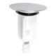 KIRCHHOFF Bouchon excentrique, chrome, 1 1/4" x 64 mm-1