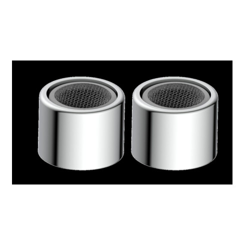 KIRCHHOFF Buse mixte, chrome, M22IG (2x)