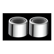 KIRCHHOFF Buse mixte, chrome, M22IG (2x)