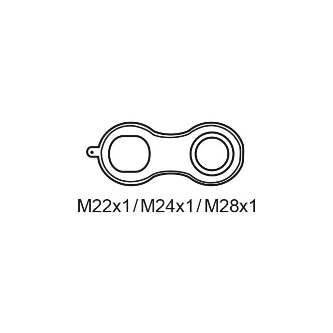 KIRCHHOFF Clé universelle pour buses mixtes M22/M24/M28