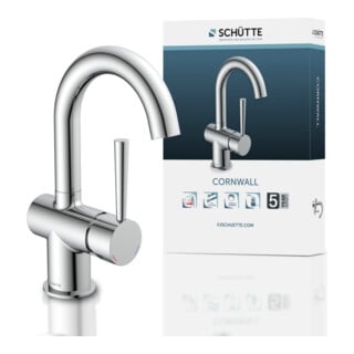 KIRCHHOFF CORNWALL Robinet de lavabo, chrome