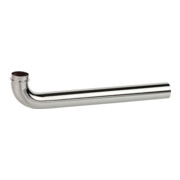 KIRCHHOFF Coude de décharge, 1 1/4" x 300 mm x 32 mm Chrome