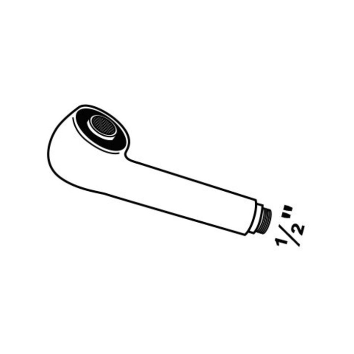 KIRCHHOFF Douchette de robinet Chrome, 1/2", pour haute pression
