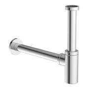 KIRCHHOFF DS-5WK Siphon bouteille, chrome, 1 1/4" x 32 mm