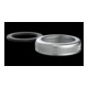 KIRCHHOFF Écrou moleté chromé 1 1/4" avec joint-1