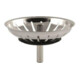 KIRCHHOFF Filtre de rechange, acier inoxydable, Ø 81 mm, pour vanne panier Ø 114 mm, avec vis-1