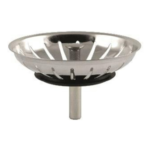 KIRCHHOFF Filtre de rechange, acier inoxydable, Ø 81 mm, pour vanne panier Ø 114 mm, avec vis