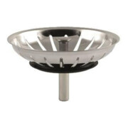 KIRCHHOFF Filtre de rechange, acier inoxydable, Ø 81 mm, pour vanne panier Ø 114 mm, avec vis