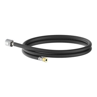 KIRCHHOFF Flexible de douche 150 cm, noir, 1/2" x M15AG