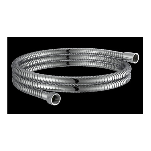 KIRCHHOFF Flexible de douche cm, acier inoxydable, chrome