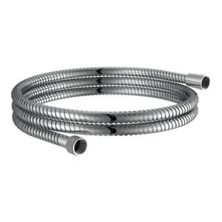 KIRCHHOFF Flexible de douche cm, acier inoxydable, chrome