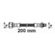 KIRCHHOFF Flexible de raccordement 200 mm, 3/8"F x 3/8"M-3