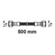 KIRCHHOFF Flexible de raccordement 500 mm, 1/2"F x 1/2"F-3
