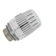 KIRCHHOFF HEIMEIER Tête de thermostat, blanc, avec capteur fixe