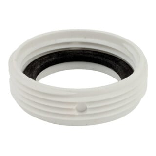 KIRCHHOFF KS Bague de réduction, 1 1/2"AGx1 1/4"IG, pour siphon blanc