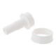 KIRCHHOFF KS Raccord appareil, 1 1/2"F x 3/4"M Blanc, pour machines à laver - Siphon-1