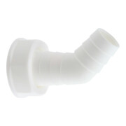 KIRCHHOFF KS Raccord appareil 45°, Blanc, 1"F x 3/4"M
