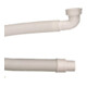 KIRCHHOFF KS Tuyau de rallonge, blanc, 1 1/2"IG x 1000x40/50mm, avec coude à 90°-1