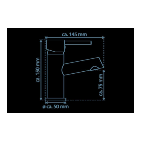 KIRCHHOFF LAURANA Robinet de lavabo, chrome