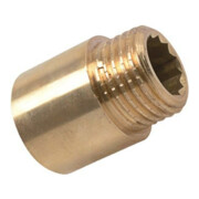 KIRCHHOFF MS Hahnverlängerung, blank, 1/2" x 20 mm