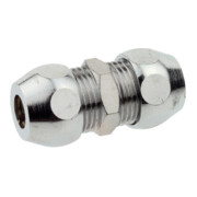 KIRCHHOFF MS Raccord à compression - Connecteur, chrome, 3/8" x 10 mmQ
