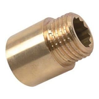 KIRCHHOFF MS Rallonge de robinet, brut, 1/2" x 20 mm