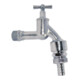 KIRCHHOFF MS Robinet de vidange à manette, chrome mat, 1/2"AG x 3/4"AG x 1/2"T, aération de tuyau-1