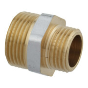 KIRCHHOFF Raccord double réducteur, chrome, 3/4"AG x 1/2"AG