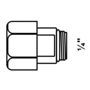 KIRCHHOFF RG Valve de vidange, 1/4"AG-3