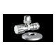 KIRCHHOFF Robinet d'arrêt d'angle, 1/2"AG x 3/8"AG x 10 mmQ, avec rosace auto-étanche-1