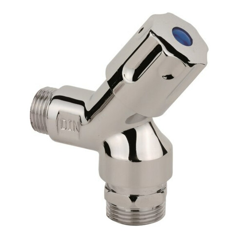 KIRCHHOFF Robinet mural GA court, 1/2"AG x 3/4"AG, avec clapet anti-retour/aérateur de tuyau