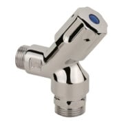 KIRCHHOFF Robinet mural GA court, 1/2"AG x 3/4"AG, avec clapet anti-retour/aérateur de tuyau