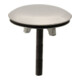KIRCHHOFF Rosace de plancher, chrome, 40 mm-1