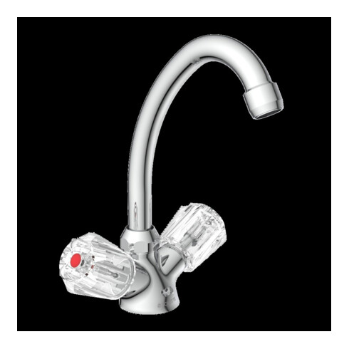KIRCHHOFF SAVINO Robinet de lavabo, chrome